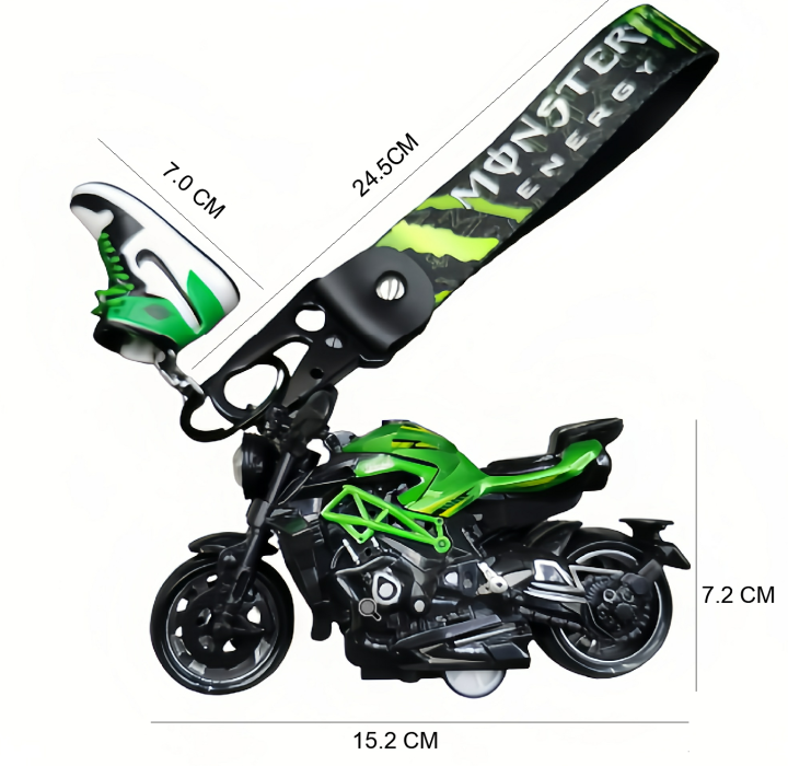 3D Motorcycle Keychain – Metal Bike Model Keyring/key tags | Daraz.lk