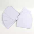 10pcs/lot PVC PLASTIC Blank ID Card without Chip Card thin CR80 Available for Card Printer. 