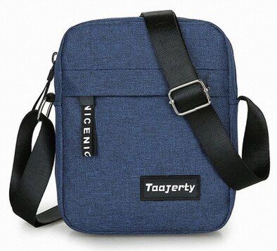 【ALLGOOD】Nylon Shoulder Bag Men Solid Color Crossbody Bag Casual And Fashionable European And American Retro Bag Slingbag