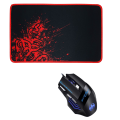 Bloodbat RGB Gaming Mouse + Mouse Pad Q3. 