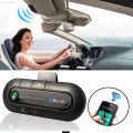 Car Bluetooth Handsfree Sunvisor Kit Wireless Bluetooth Speaker Phone Hands-Free Receiver MP3 Music Player Au_1200B. 