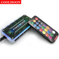Coolmoon Rgb Remote Controller Dc12v 5a Led Color Intelligent Fan Controller With 10pcs 6pin Fan Ports 2pcs 4pin Bar Ports. 