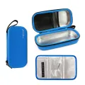 Portable EVA Insulin Cooler Bag Ice Pack Drugs Diabetic Insulin Travel Case Cooler Box Aluminum Ice Bag Bolsa Termica. 