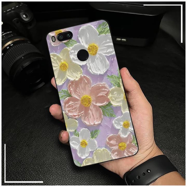 Graffiti%20Phone%20Pouch%20Phone%20Case%20For%20Xiaomi%20Mi%205X/A1%20Durable%20flower%20Protective%20Full%20wrap%20Anti-dust%20Silicone%20TPU%20Soft%20case%20-%20Image%204