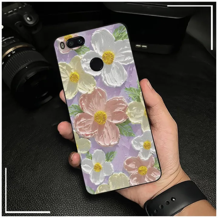 Graffiti%20Phone%20Pouch%20Phone%20Case%20For%20Xiaomi%20Mi%205X/A1%20Durable%20flower%20Protective%20Full%20wrap%20Anti-dust%20Silicone%20TPU%20Soft%20case%20-%20Image%204