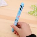 1 Piece Lytwtw's Stationery School Supplies 6 Color Unicorn Pens Multicolor Ballpoint Pen Multifunction Office Creative Kids Pen. 