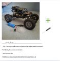 Recharge toy remote control car off road vehicle  RC monster truck mist spray smock jeep  truck. 