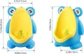 Children's Urinal Frog Cartoon Design Boy Toilet Potty Urinal Wall Urinal 1 Piece Children's Bathroom Decor. 