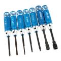 7PCS Screwdriver Set, Hex Screwdriver Car Screwdriver, RC Tool Kit. 