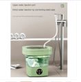 6.5L Foldable Washing Machine Portable Washing Machine for EU Plug. 