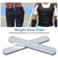 PDTYMWNG 16Pcs Weight Steel Plate Load-Bearing Training Accessories for Weighted Vest Ankle Leg Sport Strength Fitness Equipment. 