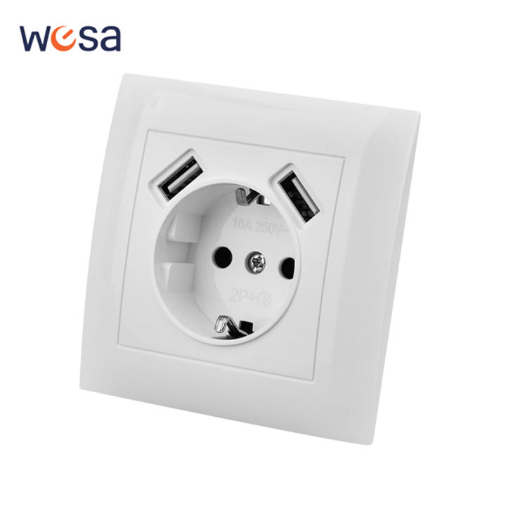 Image showcasing White Wall Embedded Classic With Ground Retardant EU Standard ...