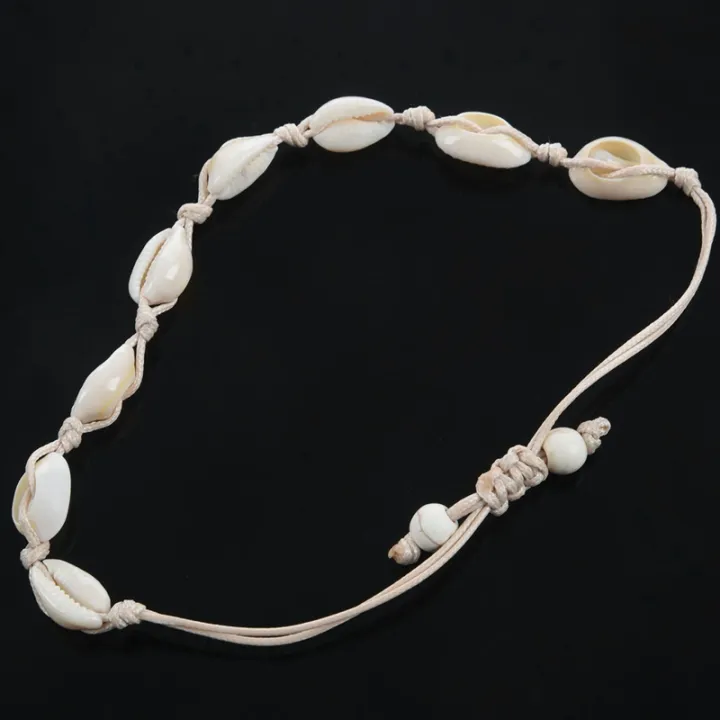 Anklets%20For%20Women%20Shell%20Foot%20Jewelry%20Summer%20Beach%20Barefoot%20Bracelet%20Ankle%20On%20Leg%20Ankle%20Strap%20Bohemian%20Accessories%20White%20-%20Image%206