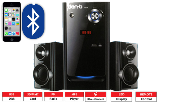 den-b%202.1%20speaker%20system%20Model%20D-201SP%20Bluetooth%20connect/%20Remote%20control/%20LED%20Display%2085/%20-%20Image%202