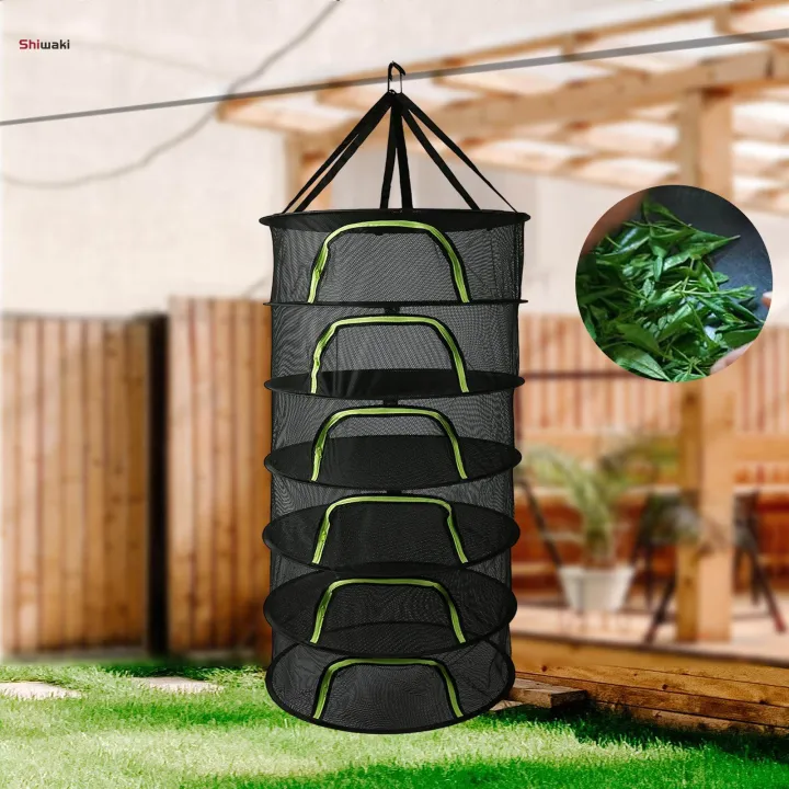 Plants%20Drying%20Rack%20Foldable%20Mesh%20Hanging%20Plant%20Dryer%20for%20Tea%20Clothes%20Flowers%20-%20Image%202