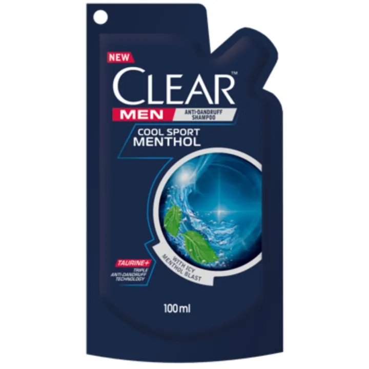 Clear Cool Sport Menthol Refill Pouch 100ml