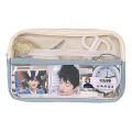 Transparent Pencil Bag Large Capacity Pen Case Stationery Box School Supplies SEVICH. 