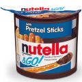 Nutella Hazelnut Spread & Pretzels Sticks &Go! - Pack of 6 Pouch, 6 x 54 g (FROM INDIA) SAB. 