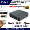 CRYPTONE KN321 Bluetooth 5.0 Receiver Adapter with RCA Cables for Hi-Fi Audio Systems. 