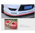 Carbon Fiber Red Bumper Lip Spoiler Skirt Protector. 