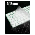 For Apple Magic wireless keyboard cover iMac Keyboard case TPU 0.13mm Thin and transparent A2449 A2450 Keyboard protective film. 