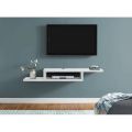 VTEC FURNITURE MODERN FLOATING WALL MOUNTED TV CONSOLE. 
