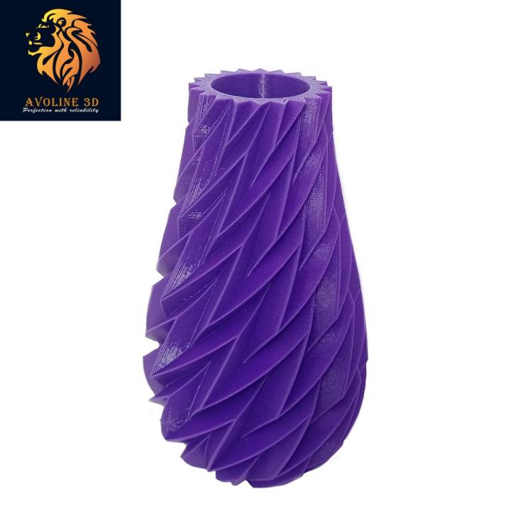 3D Printed Modern Vase - Various Colors & Sizes - PLA