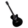 40 inch Acoustic Guitars Black 5 Years warranty Brand new 40'' Size Acoustic Box Guitar with Pick, Bag, Alen Key - Black, Natural wood,Sun Burst Colours Hand made. 