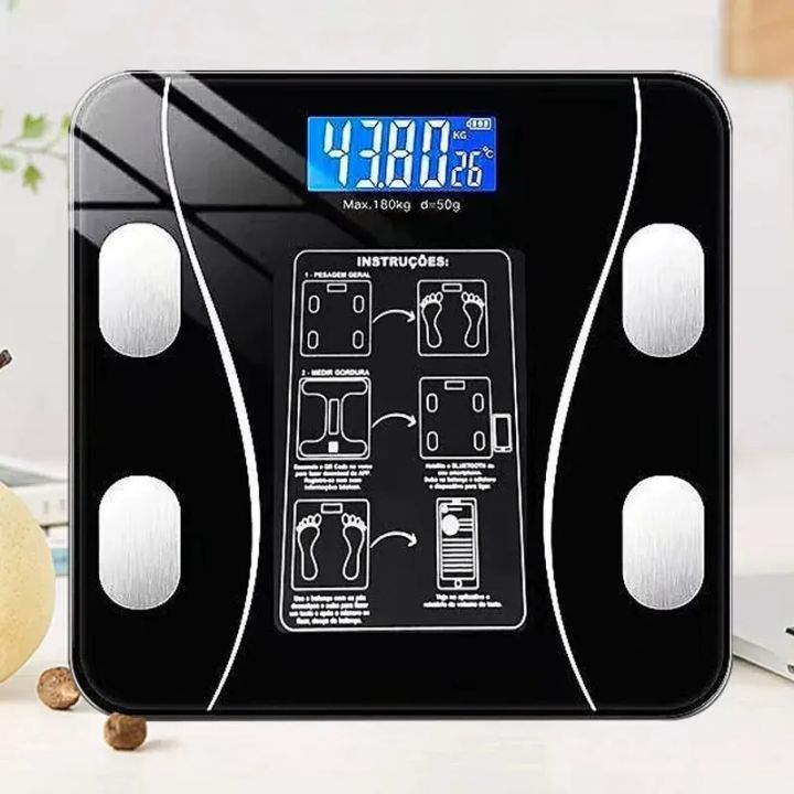 intelligente Electronic Intelligent Weight Loss Body Fat Scale Balances  Body Weight Scale,Baby weight scale personal scale  Health Management scale blootooth scale Smart Weighing Scale Bluetooth-compatible