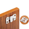2PCS Heavy Duty Picture Frame Hooks Wall Hanger Steel Interlock Bracket Joint Bed Corner Hanging Hook Furniture Hardware. 
