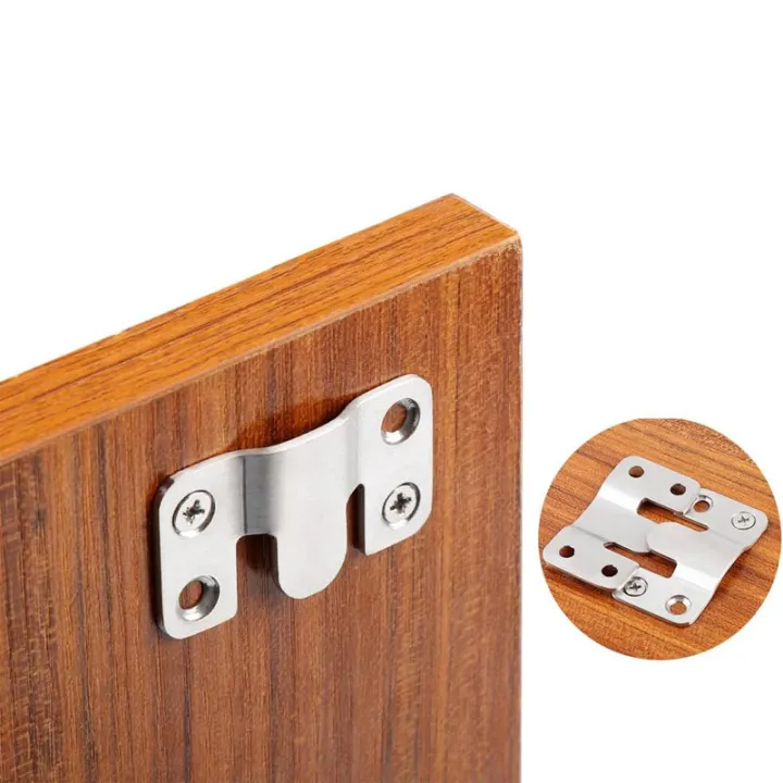 2PCS%20Heavy%20Duty%20Picture%20Frame%20Hooks%20Wall%20Hanger%20Steel%20Interlock%20Bracket%20Joint%20Bed%20Corner%20Hanging%20Hook%20Furniture%20Hardware%20-%20Image%203