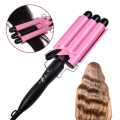 3 Barrels Hair Curler - Curling Iron Wand 25mm Mermaid Hair Waves with 2 Adjustable Temperature Control, Quick Heating Iron Curling Tongs for Long or Short Hair Styling. 