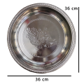 Stainless Steel Sawan | Sawan | Sakura plates | Cherry blossom plates | Aluminium Plates. 