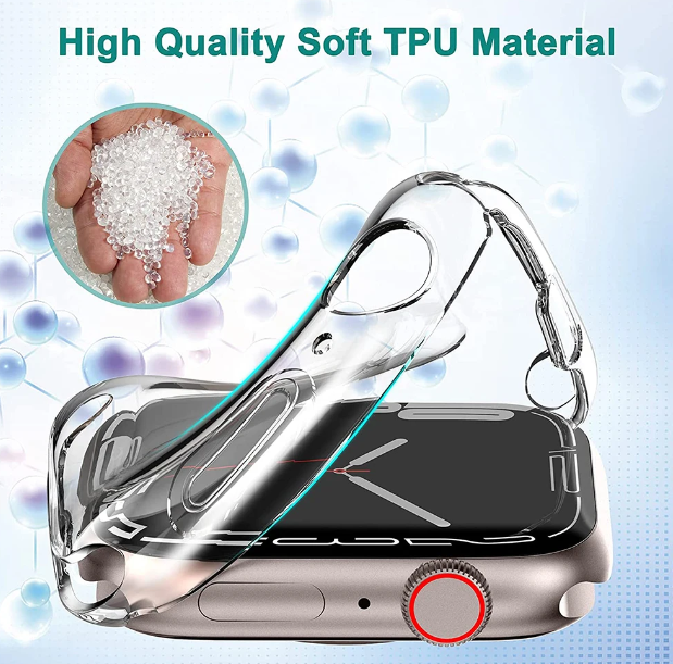 iWatch%2042MM%20/%2044MM%20/%2045MM%20/%2049MM%20Thin%20Fit%20High%20Quality%20Soft%20TPU%20Material%20360%20Designed%20for%20Apple%20Watch%20Case%20with%20Tempered%20Glass%20Screen%20Protector%20for%20Apple%20Watch%20Ultra%20Case%20-%20Clear%20-%20Image%203