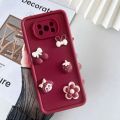 CAMMY  Xiaomi Redmi Cute Phone Case For Redmi Note 13 12 Pro 8 10 11 12C 13C 14C 13R 9A 9S 9C 9T 10A 10S 11S 10C Plus Poco M3 X3 NFC X4 M4 M6 A1 A2 A3 4G 5G Back Cover Clear Transparent Silicone Case Soft Airbag Bumper Camera Protection Cute Design. 