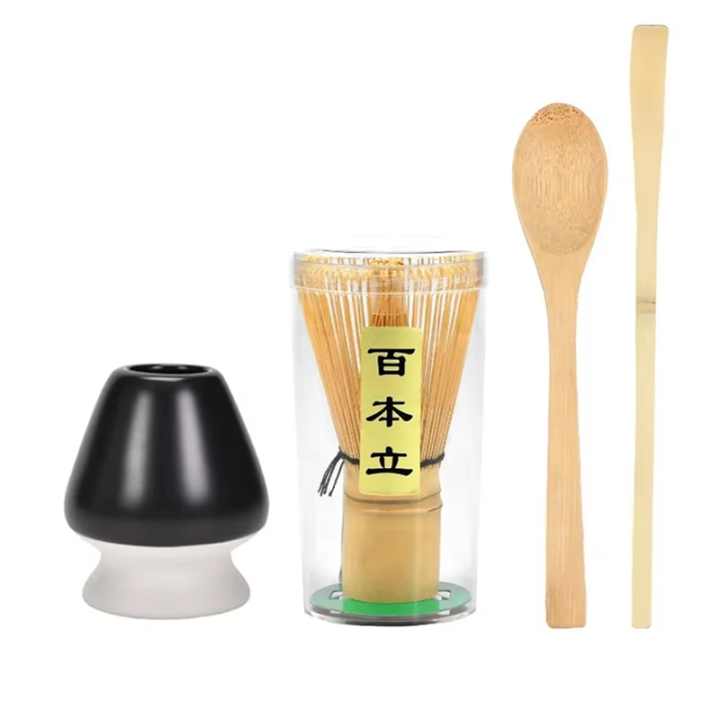Japanese Chasen Bamboo Whisk Set Whisk Holder Tea Spoon Japanese Tea Accessories Japanese MatchaTea Matcha Whisk Holder
