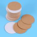 Self-Adhesive Cork Coasters,Cork Mats Cork Backing Sheets for Coasters and DIY Crafts Supplies (80, Round). 