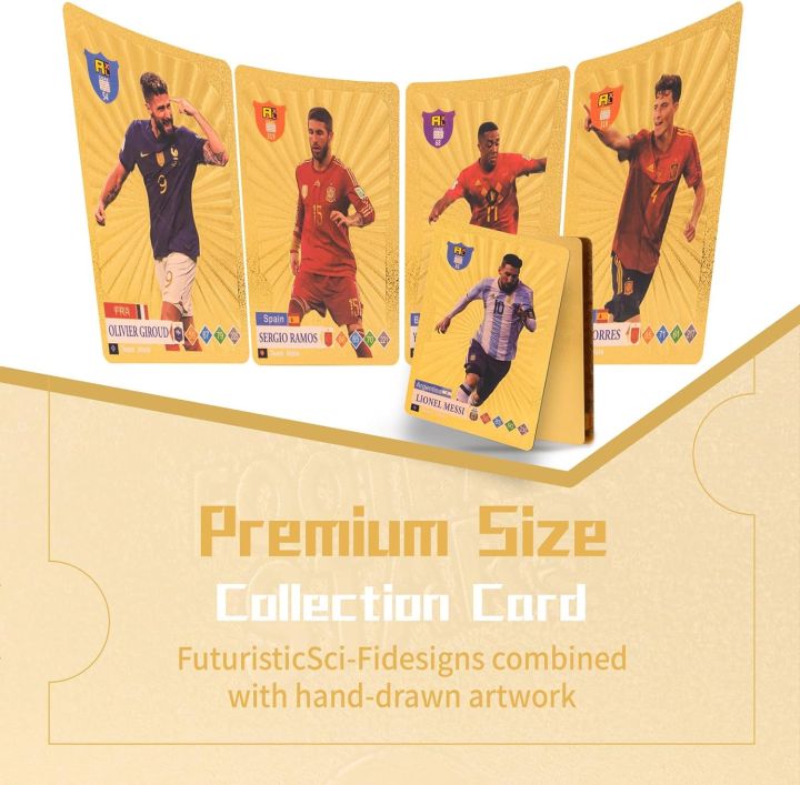 World%20Cup%20Football%20Stars%20Gold%20Plastic%20Card%20Pack%20(55%20Cards)%20-%20UEFA%20Champions%20League%20Gold%20Foil%20Cards,%20Soccer%20Cards%20Packs%20Collection%20Cards%20-%20Image%203