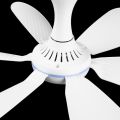 5V USB Powered Mini Ceiling Fan Silent 6 Leaves for Personal Use. 