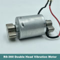 DC 3V 3.7V 5V Double Dual Bearing Mini RS- Strong Motor DIY Beauty instrument Toy Massager. 