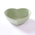 Mini Cute Love Heart Shape Wheat Straw Bowl Snack Small Plate Kitchen Supplies Dounp. 
