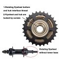 Bicycle Freewheel 6 & 7 Speed Cycle Gear Wheel Parts, and Accessories RDZ. 