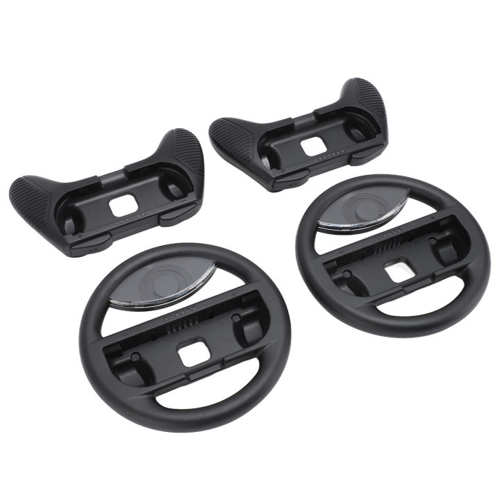 Game Grips Kit Game Grip Steering Wheel Ergonomic Design Wearable with Indicator Light for Controller