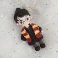 Crochet Wool Couple Doll Harry Potter Harry Potter Ron Creative DolldiyHandmade Material Kit Cotton. 
