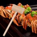 10pcs Wooden Crab Lobster Mallets Seafood Shellfish Crab Mallet Solid Natural Hardwood Crab Hammer for Cracking Seafood Tool. 