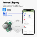 Long Distance Smart Tag GPS Tracker for Air Tag Key Finder Pet Wallet Bike Anti-lost Alarm Mini Locator Works with iOS Find My. 