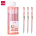 12PCS Gel Pen Set Kawaii 0.5mm Ballpoint Back to School Office Supplies Cute Japanese Korean Stationery. 