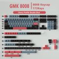 KBDIY GMK Keycap Cherry Profile Double Shot PBT ABS Keycaps for Mechanical Keyboard GMK 8008 Red Samurai Olivia Apollo Arctic. 