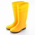 Three star Gum Boot Safety Gumboot pair without steel Toe Labor Shoes Waterproof Seal Boot Oil Seal Hard Use Breathable Slip Electric Welder Shoes Anti-Smashing Anti-Piercing - Site Shoes Safety Construction Boots Gumboots Gum Boots Safety Boots yellow. 