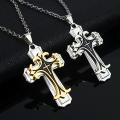Cross Pendant Necklaces For Men Women Teens Punk Gothic Trendy Cross Necklace. 